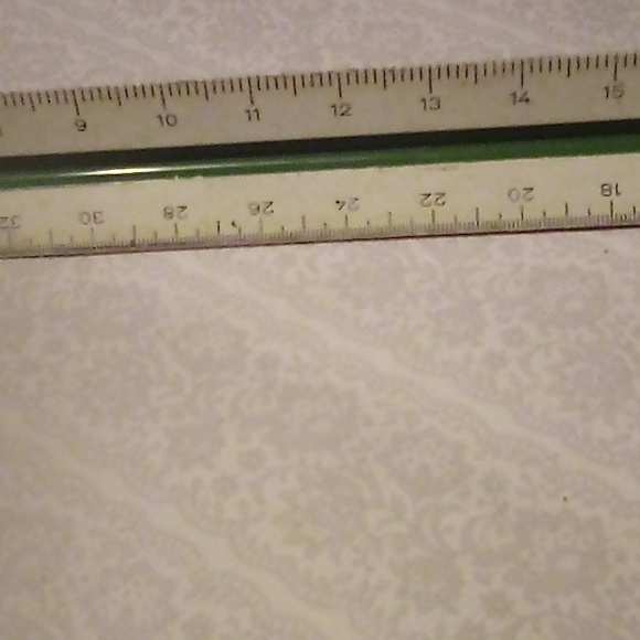 Alvin 3 Sided Triangular Engineer Ruler Made In Germany. - Picture 2 of 4
